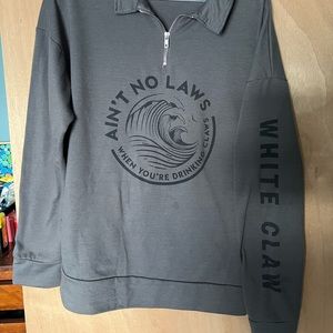 White claw sweatshirt